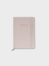 Sweet July Hard Cover Notebook